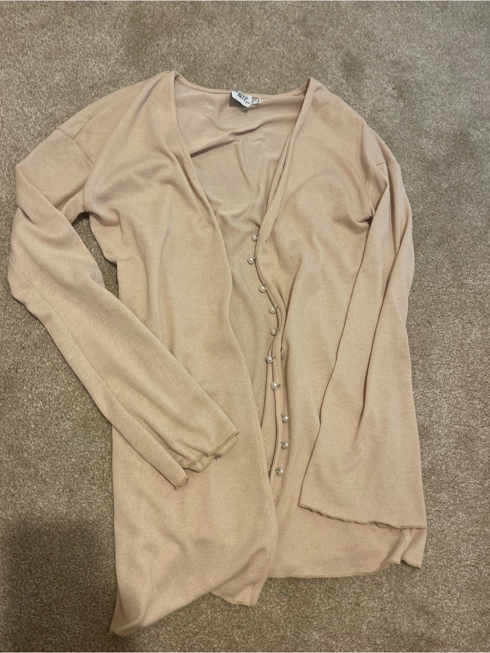 Princess Polly pearl sweater
